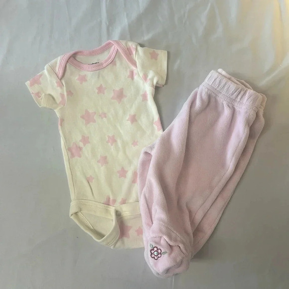 Gerber + Sears - 2 piece newborn baby set/outfit - Picture 1 of 7